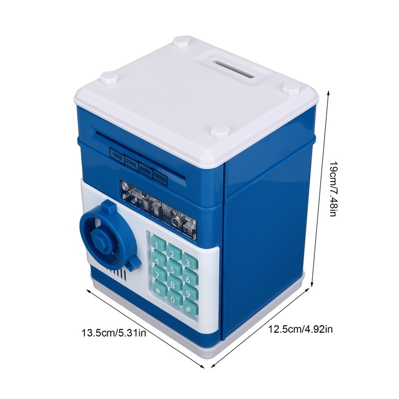 Piggy Bank Mini Automatic Coins Saving Box Home Furnishing Article