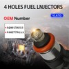Fuel Injector For Jeep Cherokee 2014-2017,3.2L,V6,4 Holes,OEM#0280158313 04627794A(6pc)