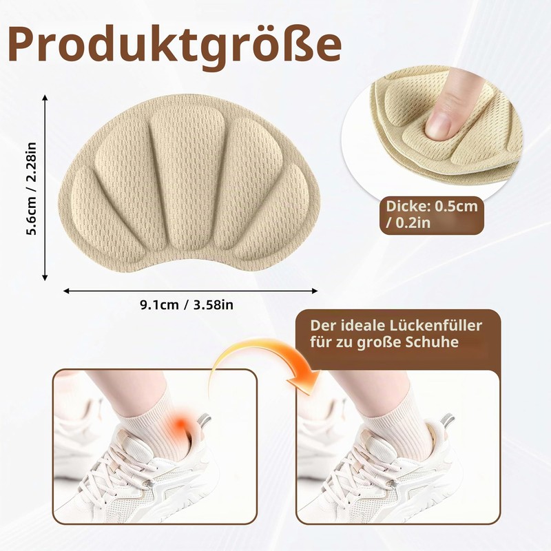 lulir Heel Pads Shoes 3 Pairs Heel Protection Heel Cushion