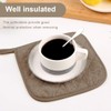 YHIJSR Pack of 3 Pot Holders Cotton Heat Resistant Pot
