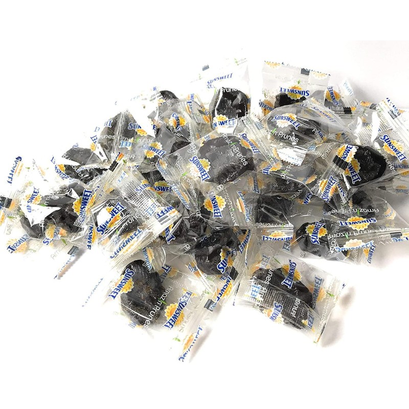Sunsweet Gold Label Ones Super Select California Individually Wrapped Prunes