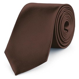 Ladeheid Men's Wide Tie KP-8 (150 cm x 8 cm), Braun24