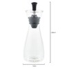 Cole & Mason H103019 Sawston Essig und Ölflasche mit ausgießer,