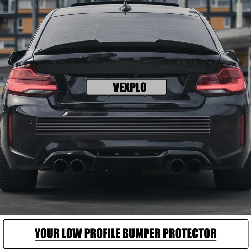Adhesive Rubber Car Bumper Protector, for Rear Front Anti-Collision |
