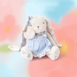 Pastoral Rabbit Plush Bag Pendant Doll Toy Lop-eared Rabbit