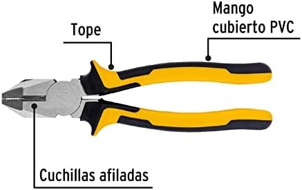 Pretul 218-PX, Pinza pelectricista 8 cabeza cuadrada Comfort Grip