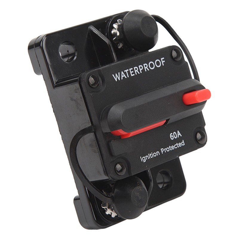 Car Audio Circuit Breaker 12V Waterproof Manual Reset with Fuse