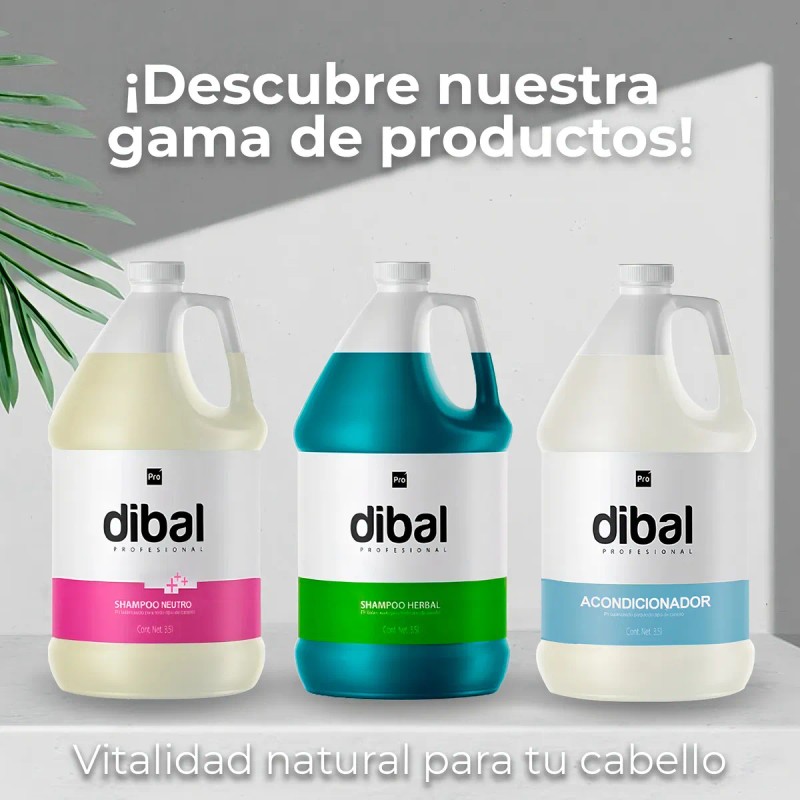 Shampoo En Duo Para Cabello Dibal Herbal Y Neutro 3.5
