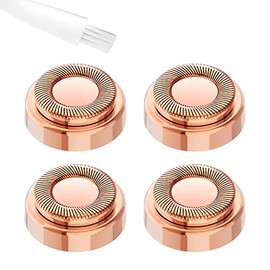 Hair Remover Replacement Heads Compatible with Finishing Touch Flawless Facial Hair Removal Gen 1 Only, 4 Count - Not Compatible with Gen 2 or Gen 3