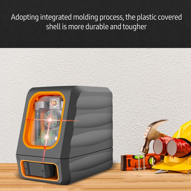 Cross Line Laser Level with Bracket 15M/ 49FT Self Leveling