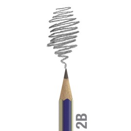 Faber-Castell Goldfaber Künstler Graphit-Bleistift 2B 2B