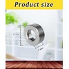 2Pcs M22 x 1.5 Soot Sensor Repair Fitting(Stainless Material) Compatible