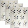 SwedeDishcloths Swedish Dishcloths Purple Flowers Pattern Set of 3 cloths