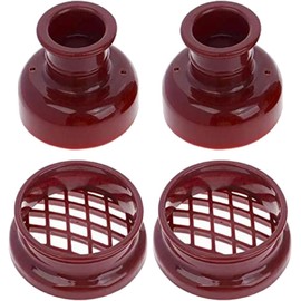 TEHAUX Molde para Hacer Donas de Forma Redonda, Kit de 4 Piezas de Plástico Duradero, Adecuado para Uso Doméstico y Pastelería