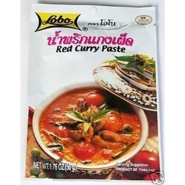 (Pack of 3Pcs) Siam Cuisine Red Curry Paste Thai Seasoning Thai Food , 1.76 Oz