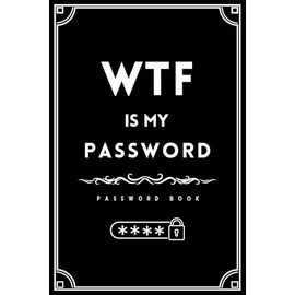 White Elephant Gifts for Adults: Password Book with Alphabetical Tabs - Log Book to Protect Usernames, Logins, and Web Addresses - Funny Gag Exchange Idea - Useful for Men and Women