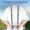 Drone Remote Control Adjustable Neck Strap PU Leather RC Controller