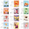 12 Pcs Pre Drawn Canvas for Painting for Adults 8