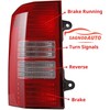 Sagnod Auto Taillight compatible with 2008-2017 Jeep Patriot Right Passenger