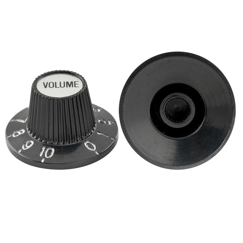 Musiclily Pro Fine 24 Splines Witch Hat Knobs Top Hat