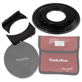 WonderPana 66 FreeArc Kit - Rotating 145mm Filter System Holder, 6.6" Filter Brackets and Lens Cap for The Tokina 10-17mm f/3.5-4.5 at-X 107 DX AF Fisheye Lens (APS-C 35mm)