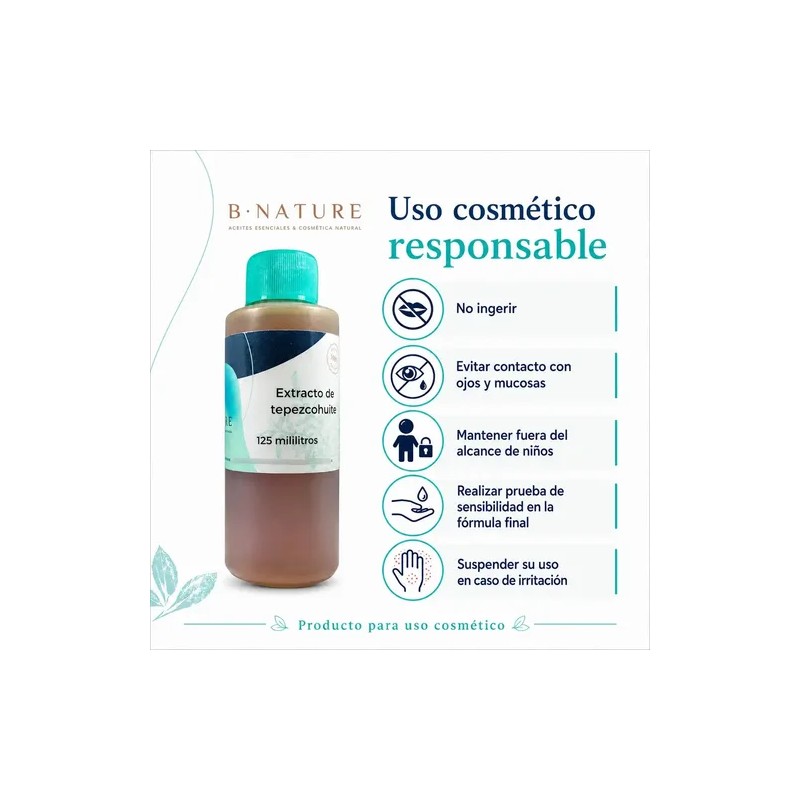 Extracto De Tepezcohuite Hidrosoluble B Nature 125 Ml