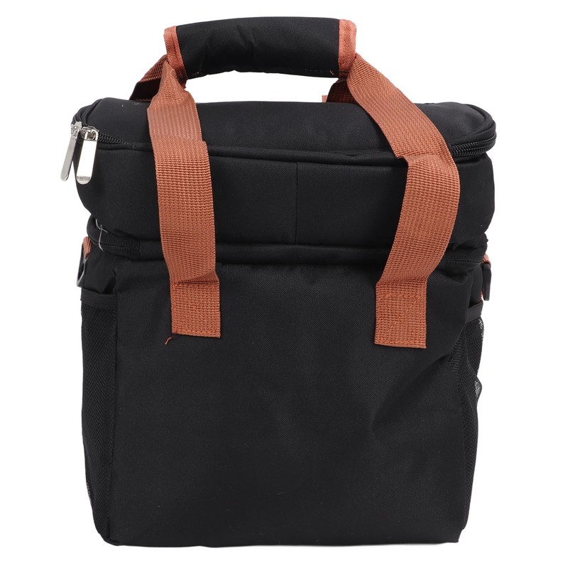 Lunch Bag 2 Deck Messenger Large Capacity Waterproof Leakage Proof