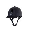 Rhinegold 0 Rhinegold Glitter Pro Hat-6.1/2-black Riding Hat, Black, 6.