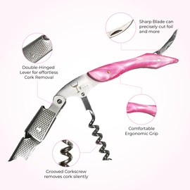 Wino Wine Key! - Professional Sommelier's Corkscrew Wine Opener