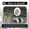 2Pcs Car Sun Visor Clip, Compatible With Jeep Liberty 2005-2012