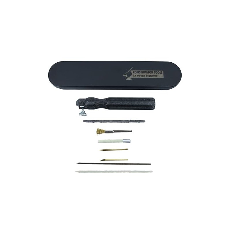 Le Crayon a Gratter Conservator Multi-Pen with 7 Tips -