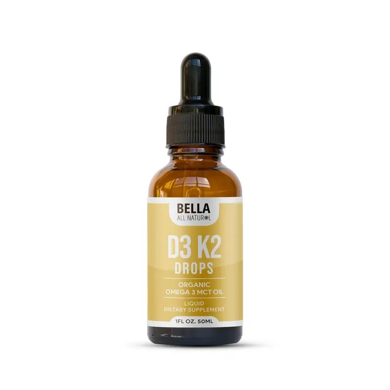 Drops with Organic Omega-3 MCT Oil – D3 & K2