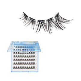 Broadway Lash Clusters, 9-16mm 70 pcs Assorted Volume False Eyelashes, Customizable DIY Individual Lash Extensions for Beginners, Lightweight & Comfortable Wide Band, Great for Everyday Glam