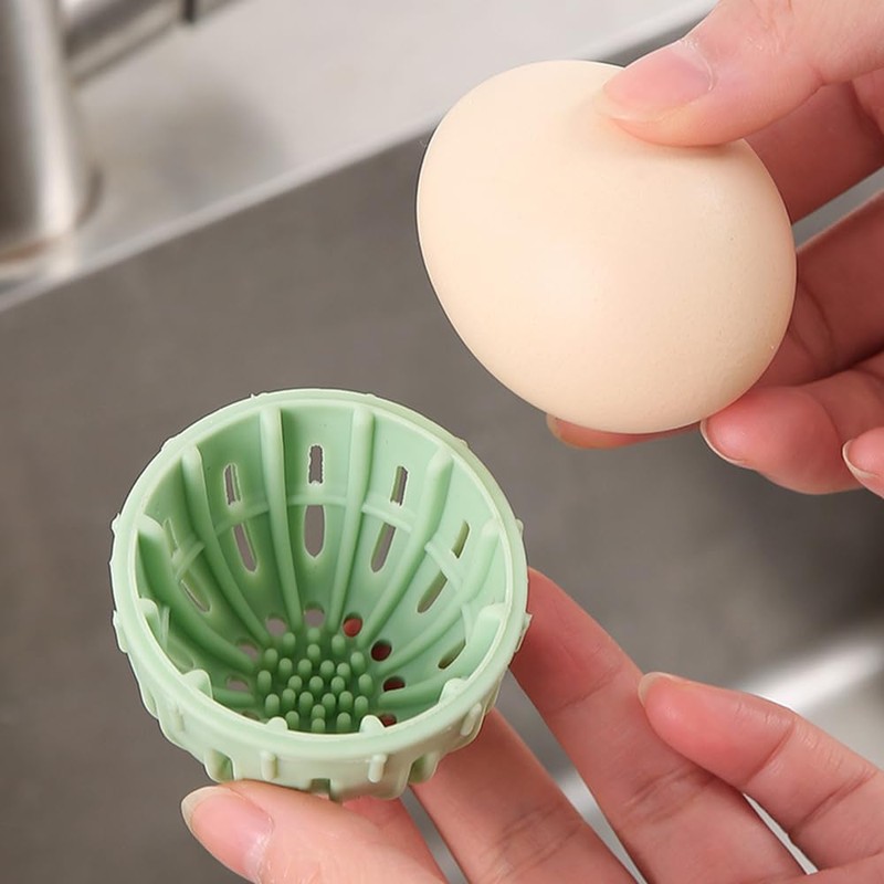 ANCLLO 2Pcs Egg Cleaning Brush, Egg and Duck Egg Cleaning