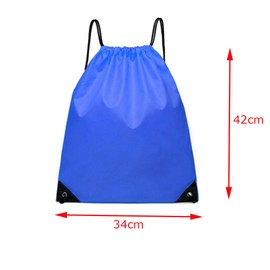 Esforzarse 4 Pcs Gym Backpack, Drawstring Gym Bag, Drawstring Bags String Backpack Bulk Tote Sack Cinch Bag Sport Bags for Gym Traveling(Blue,Black,Red,Gray)