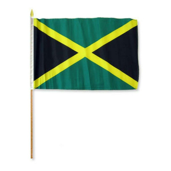 "Flags & Signs" 12x18 12"x18" Lot of 12 Jamaica Flag