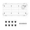 DPZM 28-1/4" x 14-1/4" x 1-1/4" Stainless Steel Sink Rack