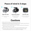 TELESIN Waterproof Case for DJI Action 3 Camera, Underwater Housing
