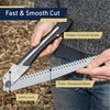 Folding Hand Saw for Wood Cutting, Camping, or Landscaping -