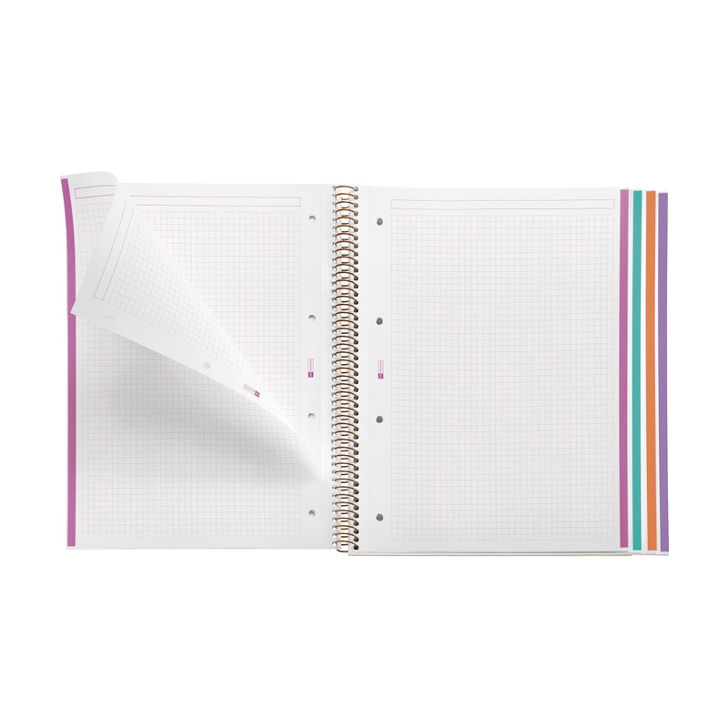 Miquelrius MR46620 - Notebook A4 - Squared 5 mm -