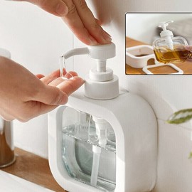 Plastic Pump Bottles for Bathroom Soap Shampoo Cream Lotion Dispenser Bottling- Eco-Friendly & Reusable for Bathroom & Kitchen Use