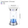 PATIKIL 20 Minute Sand Timer, Sandy Clock with Plastic Cover