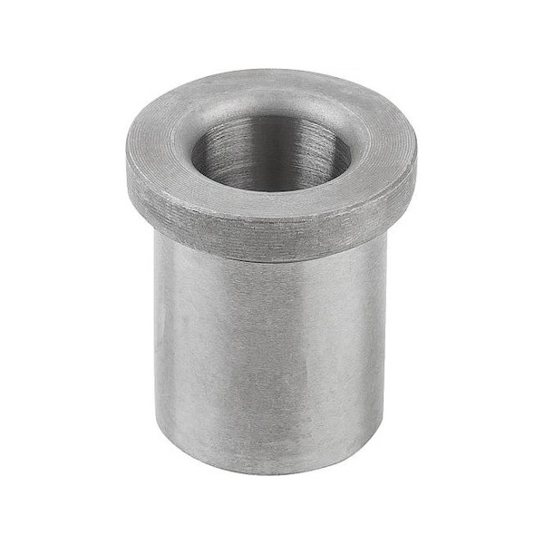 KIPP K1022.A0600X20 Drill bushing, DIN 172 Mild steel. Rounded top.
