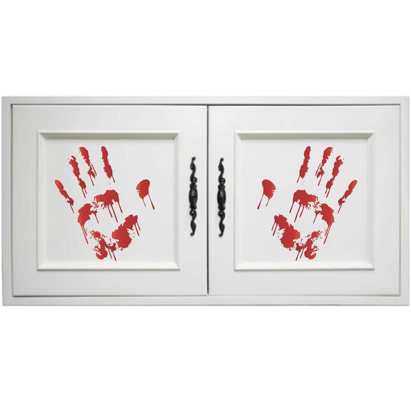 Bloody Handprint Stencil 11.4 x 15 cm (S) - Human