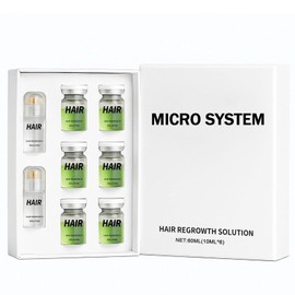 Alphainfuse Hair Regrowth System – Advanced Hair Growth Treatment with Ginseng, Eclipta Prostrata, Peppermint Oil & Ginger Root, Thickening Serum for Men & Women (1)