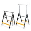 WORKESS Metal Saw Horses 2 pack Folding Heavy Duty 880