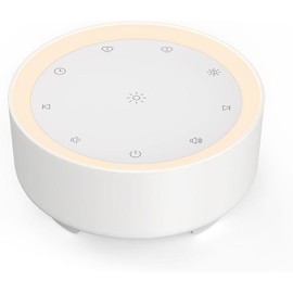 Sound Machine & Night Light for Adults, , . White Noise Machine with 20  Sleep Sounds. Small Size & Portable Design for Bedroom, Office, Travel. Favorites Buttons, Timer