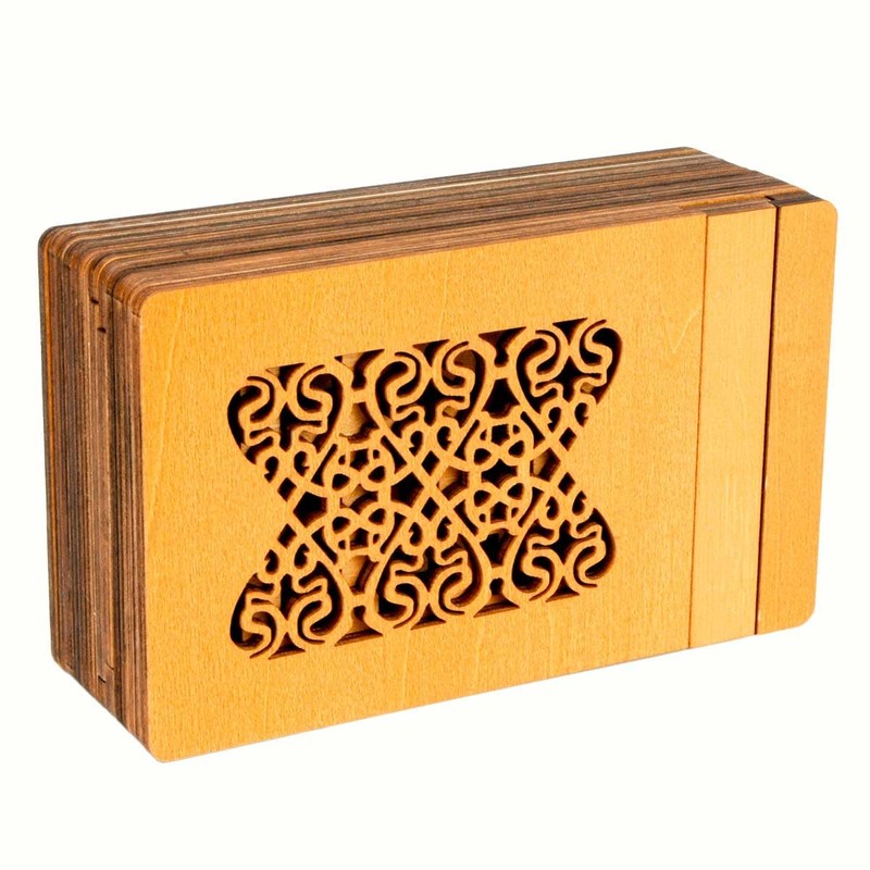 Logica Puzzles Art. Medici's Box - Wooden Brain Teaser -