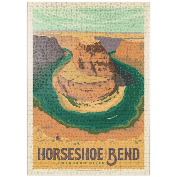Horseshoe Bend, Arizona - Premium 1000 Piece Puzzles - Special
