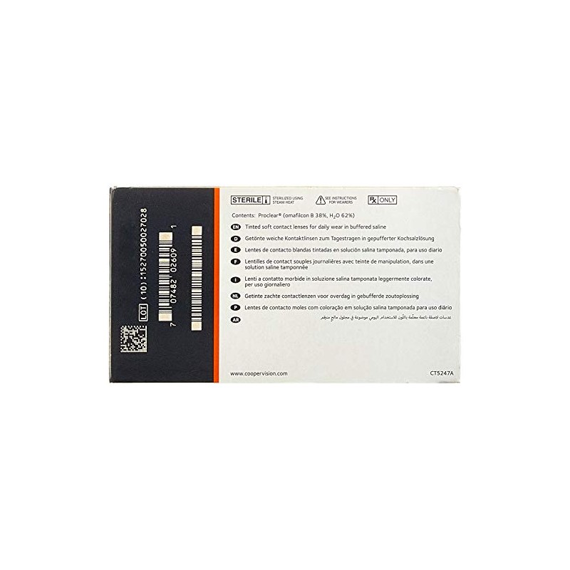 Proclear Spheric Monatslinsen weich, 6 Stück / BC 8.6 mm